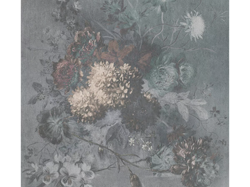 BOUQUET GRIS - Digital printing wallpaper with floral pattern by Architects Paper - view 2